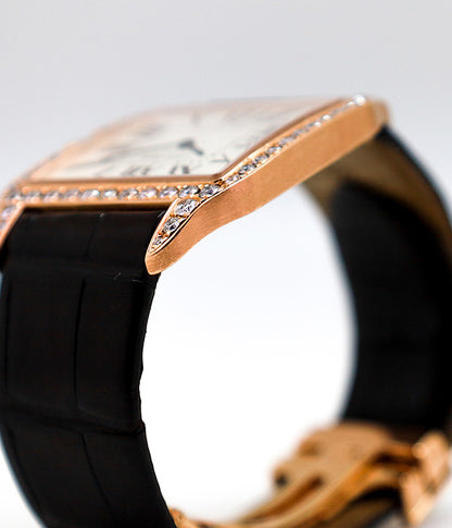 Santos Dumont Rose Gold W2006951 With Diamonds