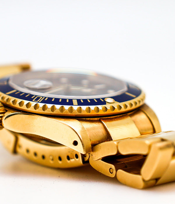 Submariner Date 16618LB Yellow Gold PURPLE Dial All Original