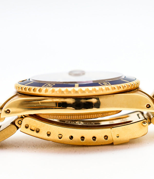 Submariner Date 16618LB Yellow Gold PURPLE Dial All Original