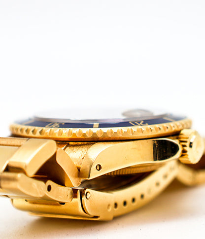 Submariner Date 16618LB Yellow Gold PURPLE Dial All Original