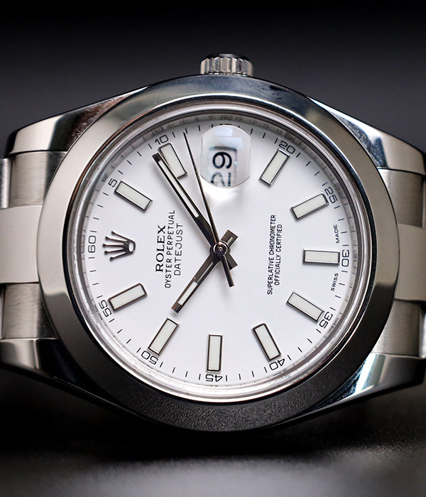 Datejust II Oyster 116300 Full Set White Dial 2013