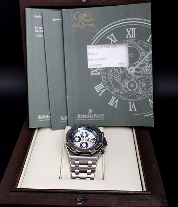 Royal Oak Offshore 25721TI "The Beast" Full Set Mint Condition