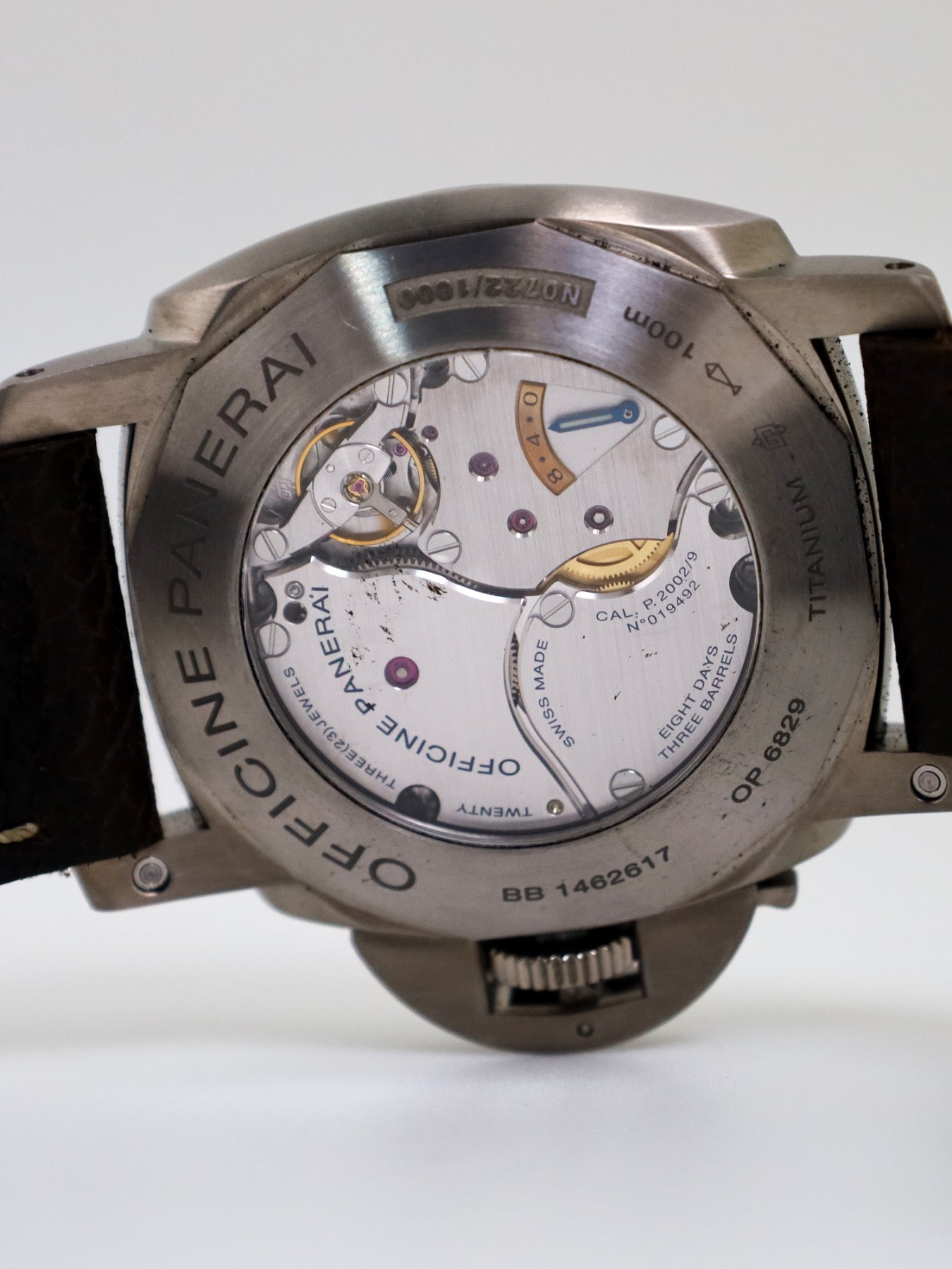 Panerai Luminor 1950 Left-Handed 8 Days Titanio PAM00368