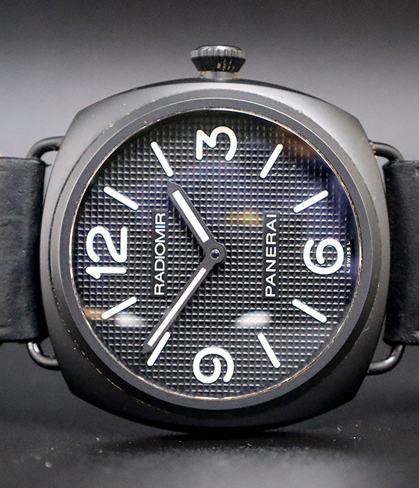 Radiomir Pam00643 Ceramic 45mm Black Seal