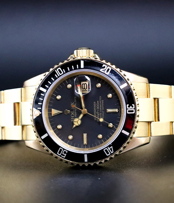 Rolex Submariner 16808 Black Nipple Dial