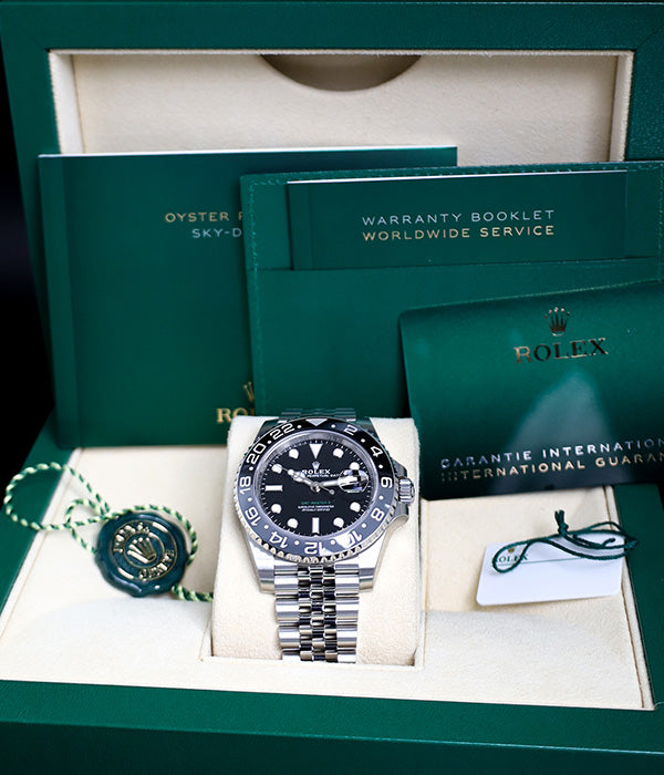 Rolex GMT-Master II Bruce Wayne Jubilee Full Set