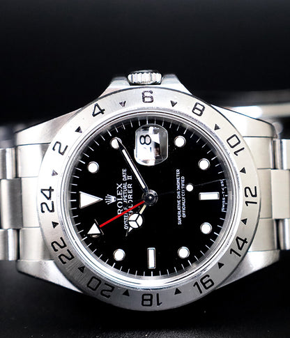 Rolex Explorer II Black 16570 Full Set 1990