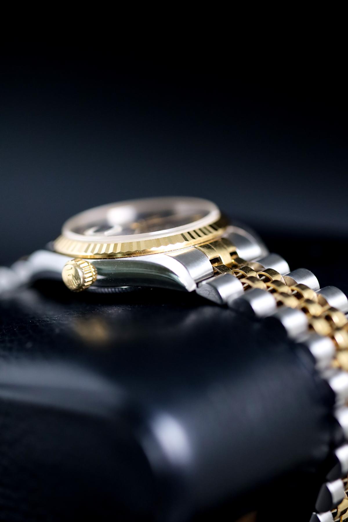 1995 Rolex Datejust 31 68273 Blue Anniversary