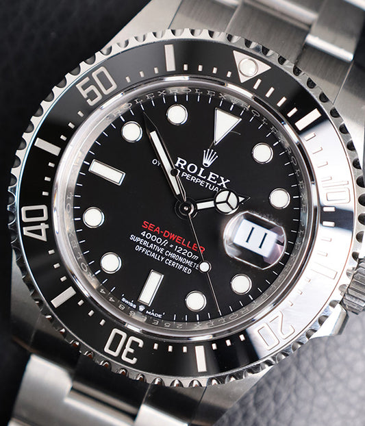 Sea-Dweller Red Line 126600 Full Set 2022