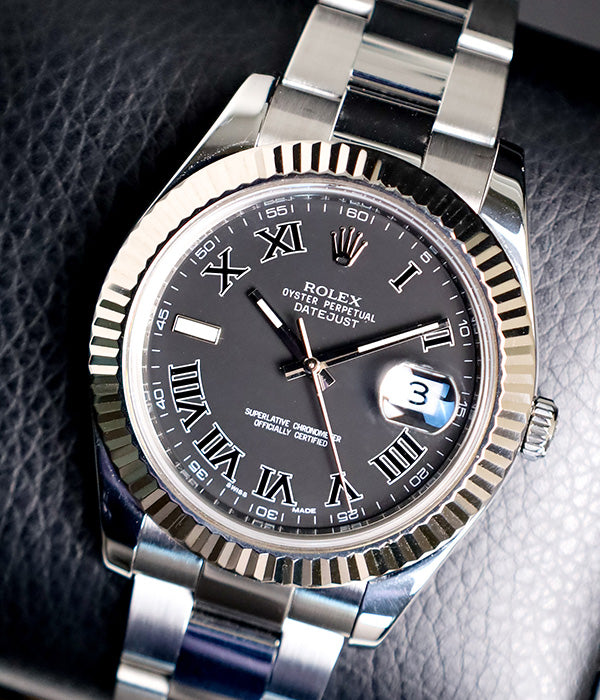 Datejust II 116334 Fluted Oyster Full Set 2011