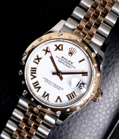 Datejust 31 Jubilee Diamonds Two Tone Rose Gold