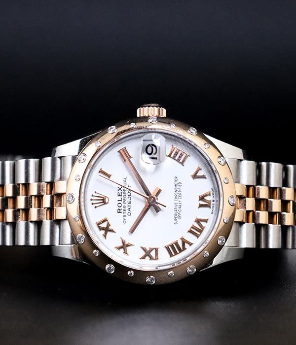 Datejust 31 Jubilee Diamonds Two Tone Rose Gold