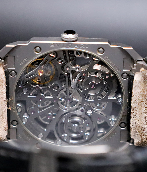 Bvlgari Octo Finissimo Titanium Skeletonized 102714