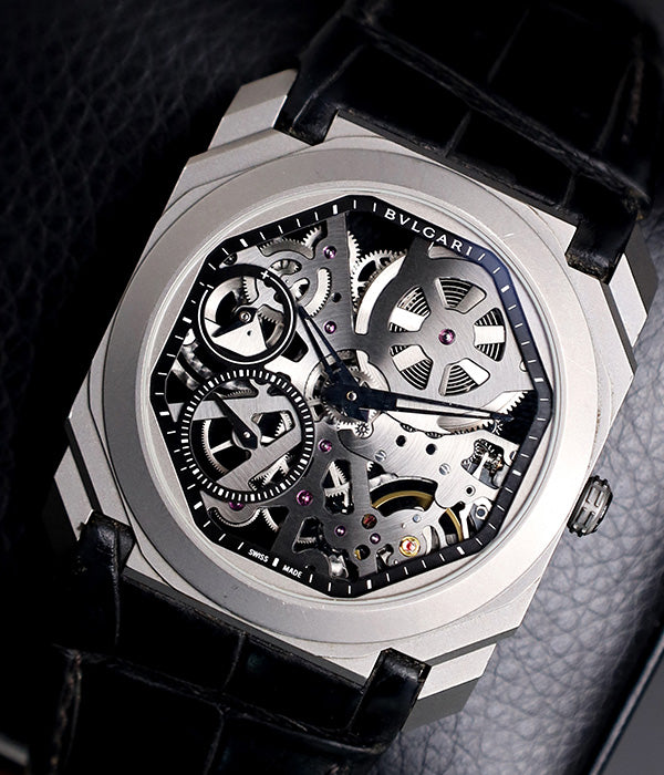 Bvlgari Octo Finissimo Titanium Skeletonized 102714