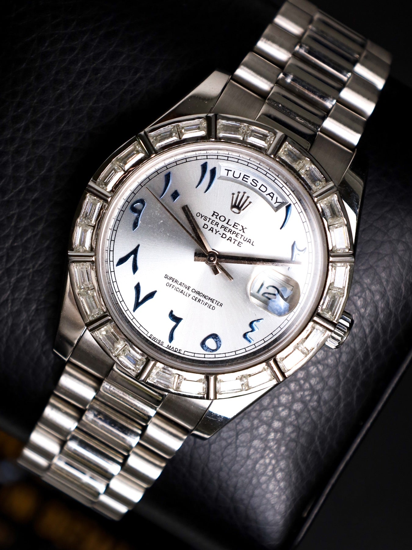 Rolex Day-Date II 218206 Blue – NW Timepieces