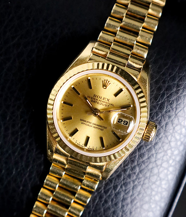 Rolex Lady-Datejust Ladies Rolex President 26mm Full Set Just Service