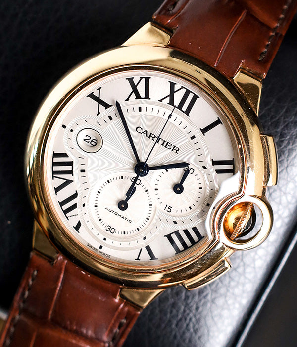 Cartier Ballon Bleu 44mm W6920009 Rose Gold 44mm