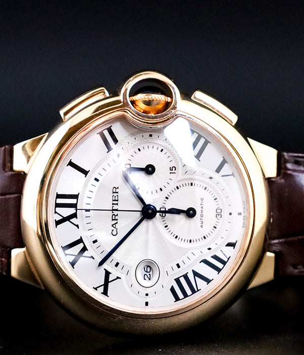 Cartier Ballon Bleu 44mm W6920009 Rose Gold 44mm