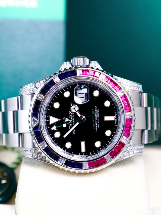 Rolex GMT-Master II 116710LN "Saru" Look Full Set 2018