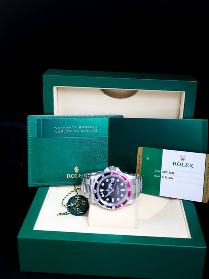 Rolex GMT-Master II 116710LN "Saru" Look Full Set 2018