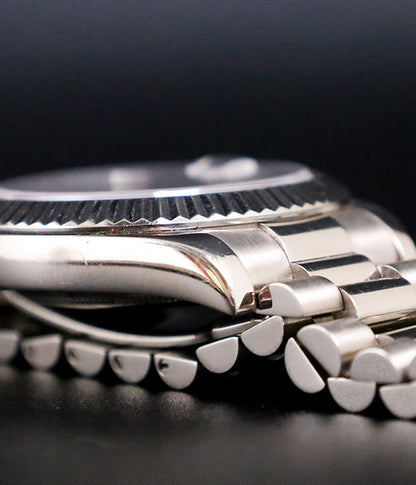 Rolex Day-Date II 218239 Blue Wave Dial White Gold 41mm