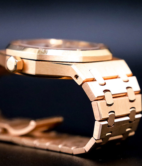 Audemars Piguet Royal Oak Dual Time 39mm Rose Gold