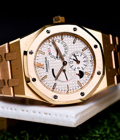 Audemars Piguet Royal Oak Dual Time 39mm Rose Gold