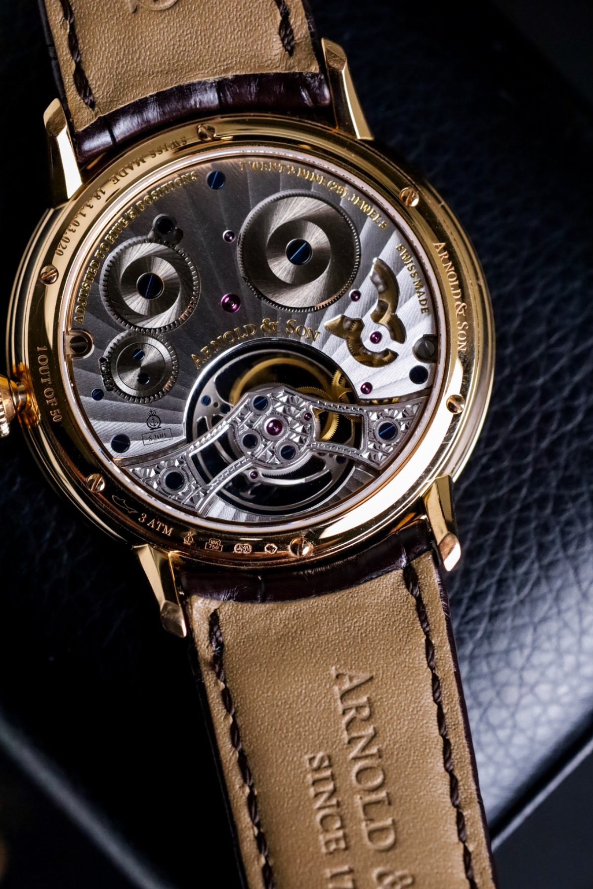 Arnold & Son UTTE Tourbillon Rose Gold
