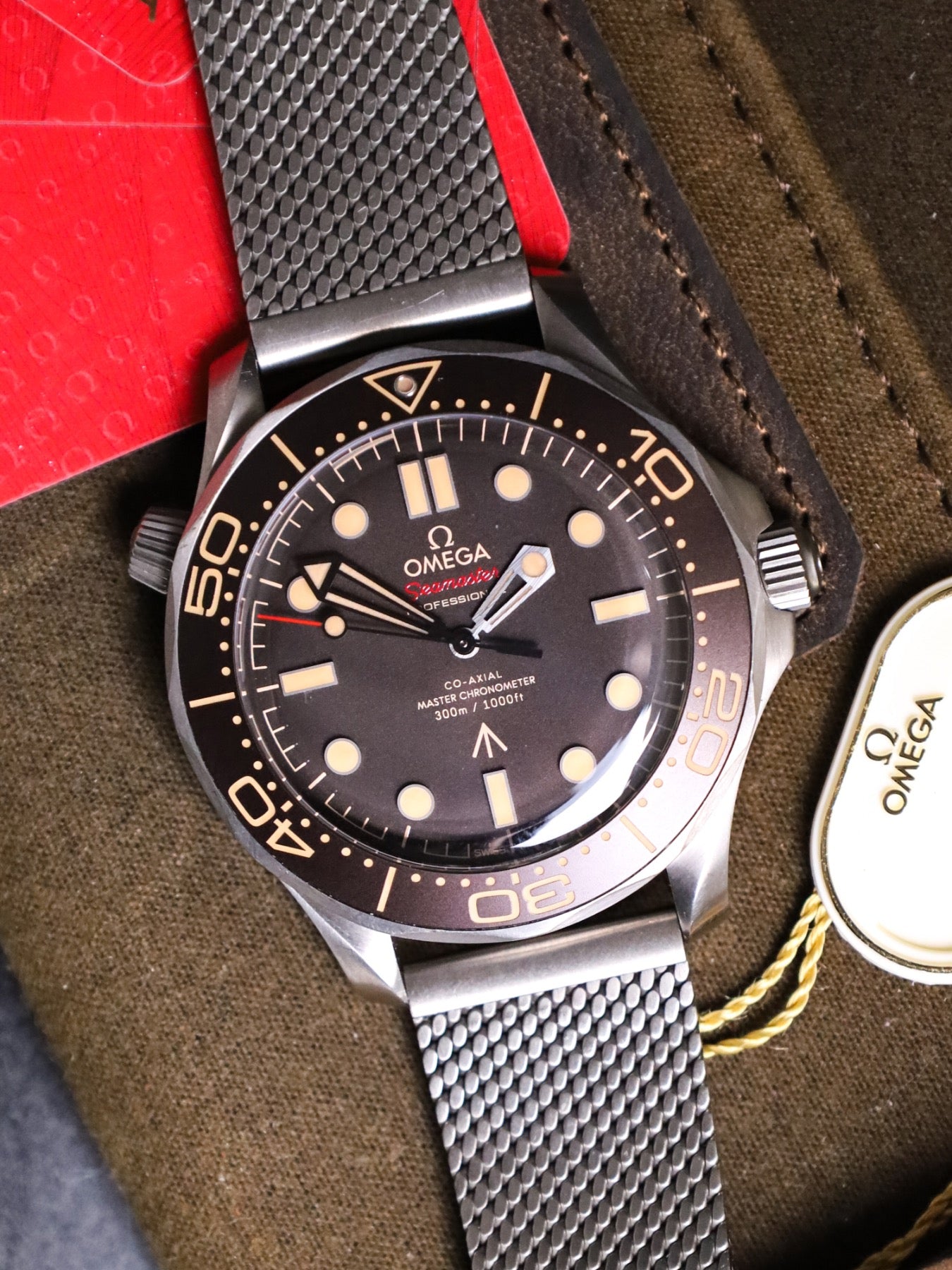 Omega Seamaster Diver 300 M 007 210.90.42.20.01.001Black