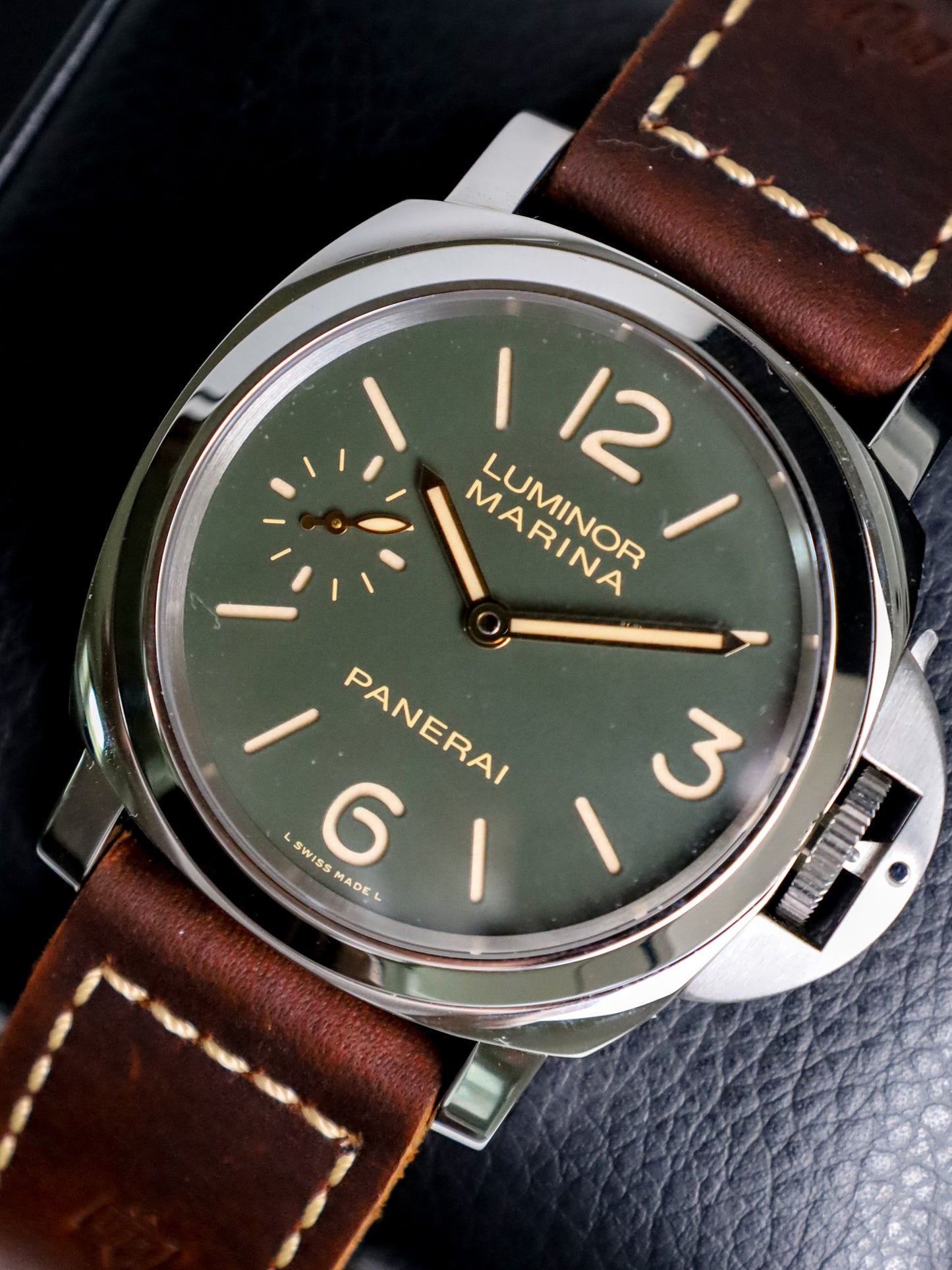 Panerai Luminor "Last One For Paneristi" Green Luminor Full Set