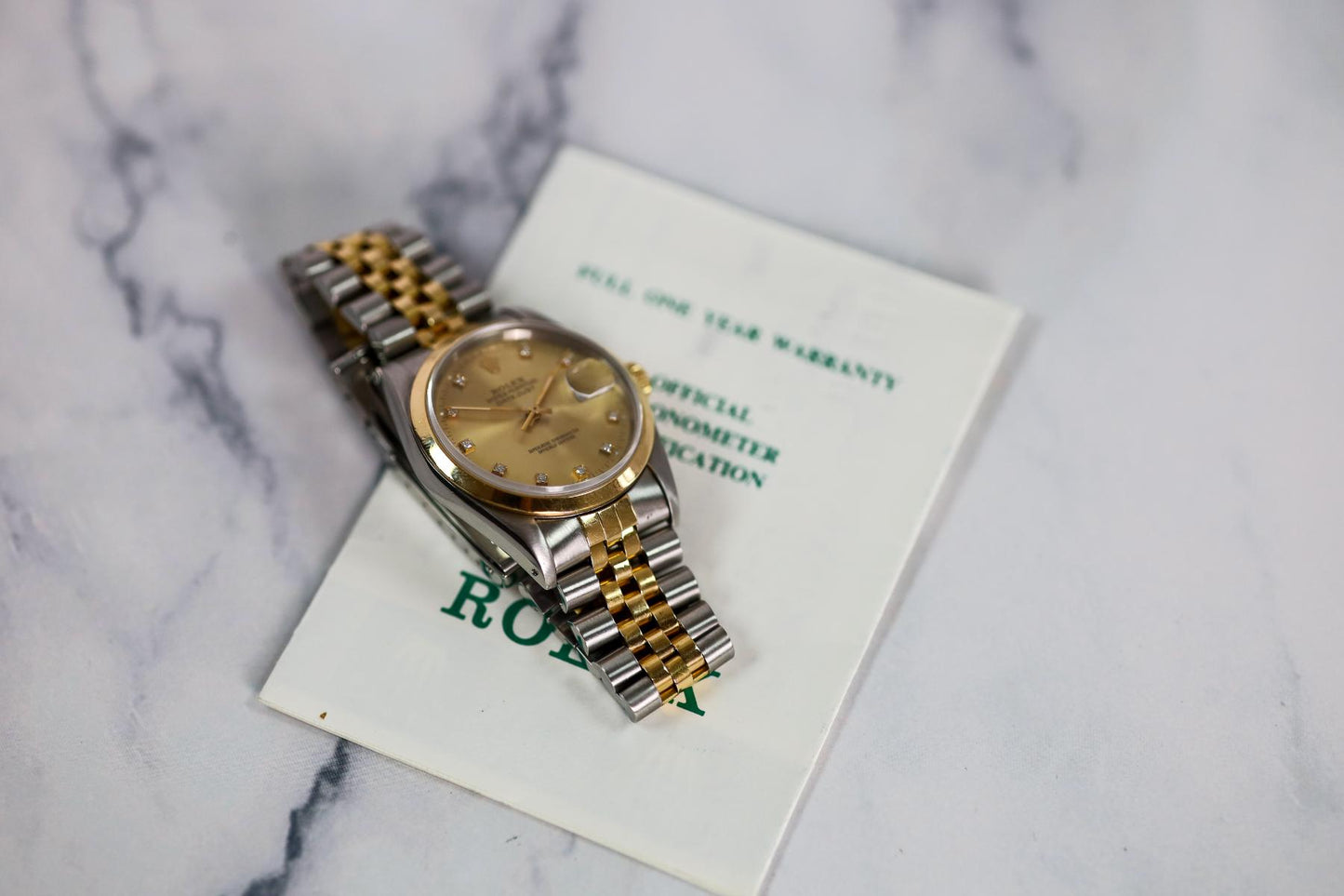1990 Rolex Datejust 36 16203