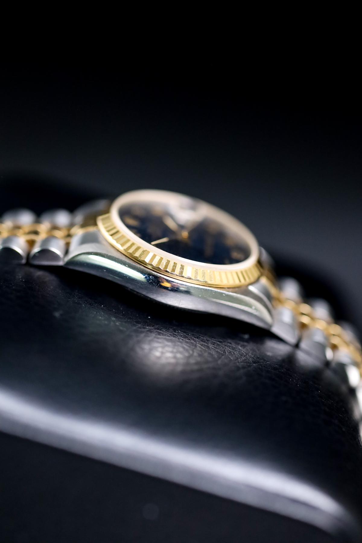 1995 Rolex Datejust 31 68273 Blue Anniversary