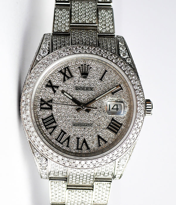 Rolex Datejust 41 Iced Out Bussdown 126300