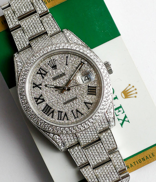 Rolex Datejust 41 Iced Out Bussdown 126300