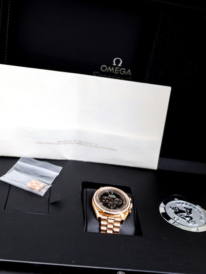 Omega Speedmaster Professional Moonwatch Rose Gold Factory