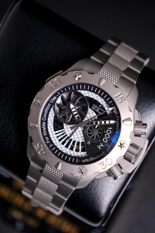 Zenith Defy El Primero Xtreme Stealth 96.0527.4039 Open Dial