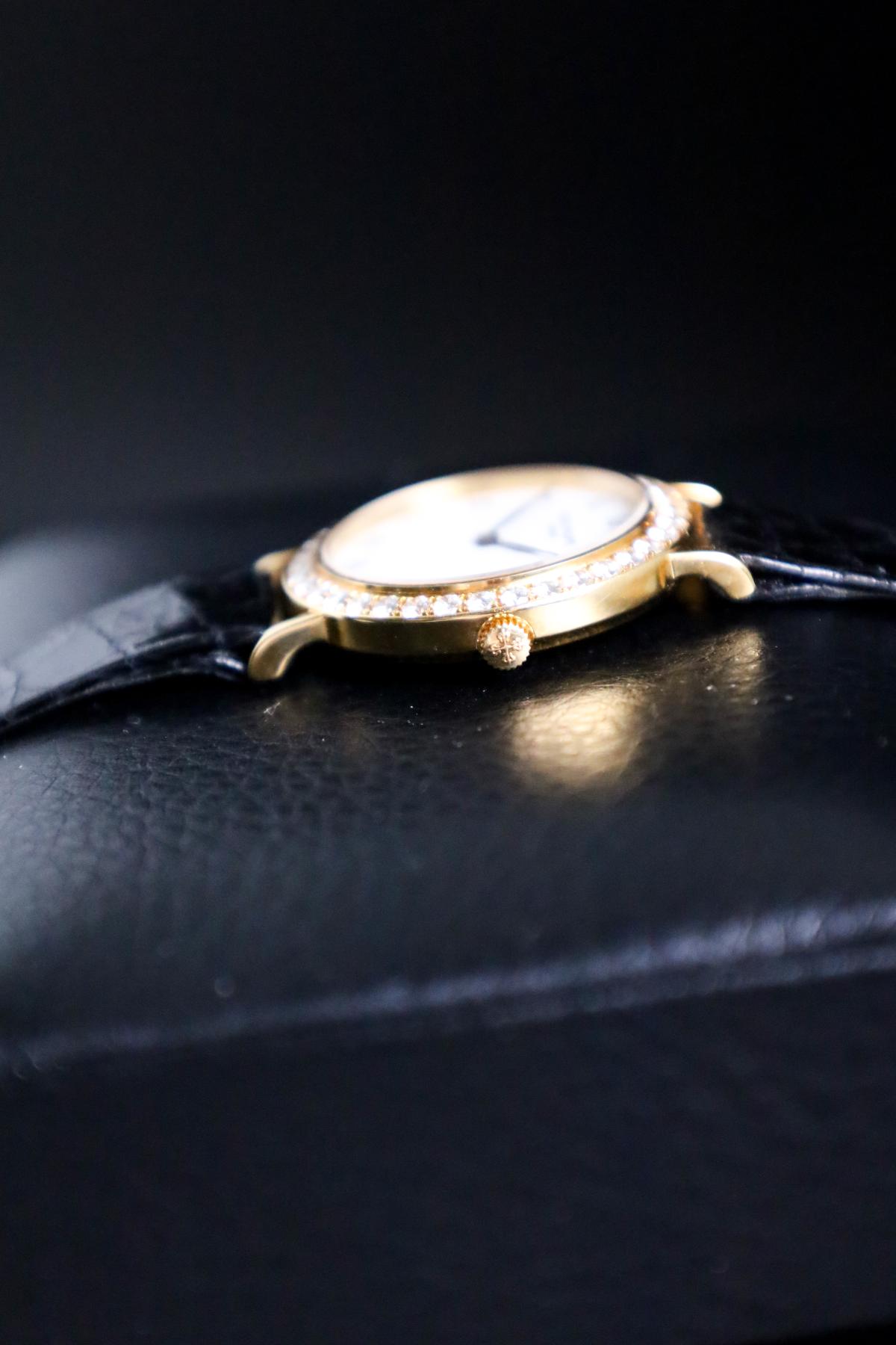 90's Patek Philippe Calatrava 4820 Factory Diamonds