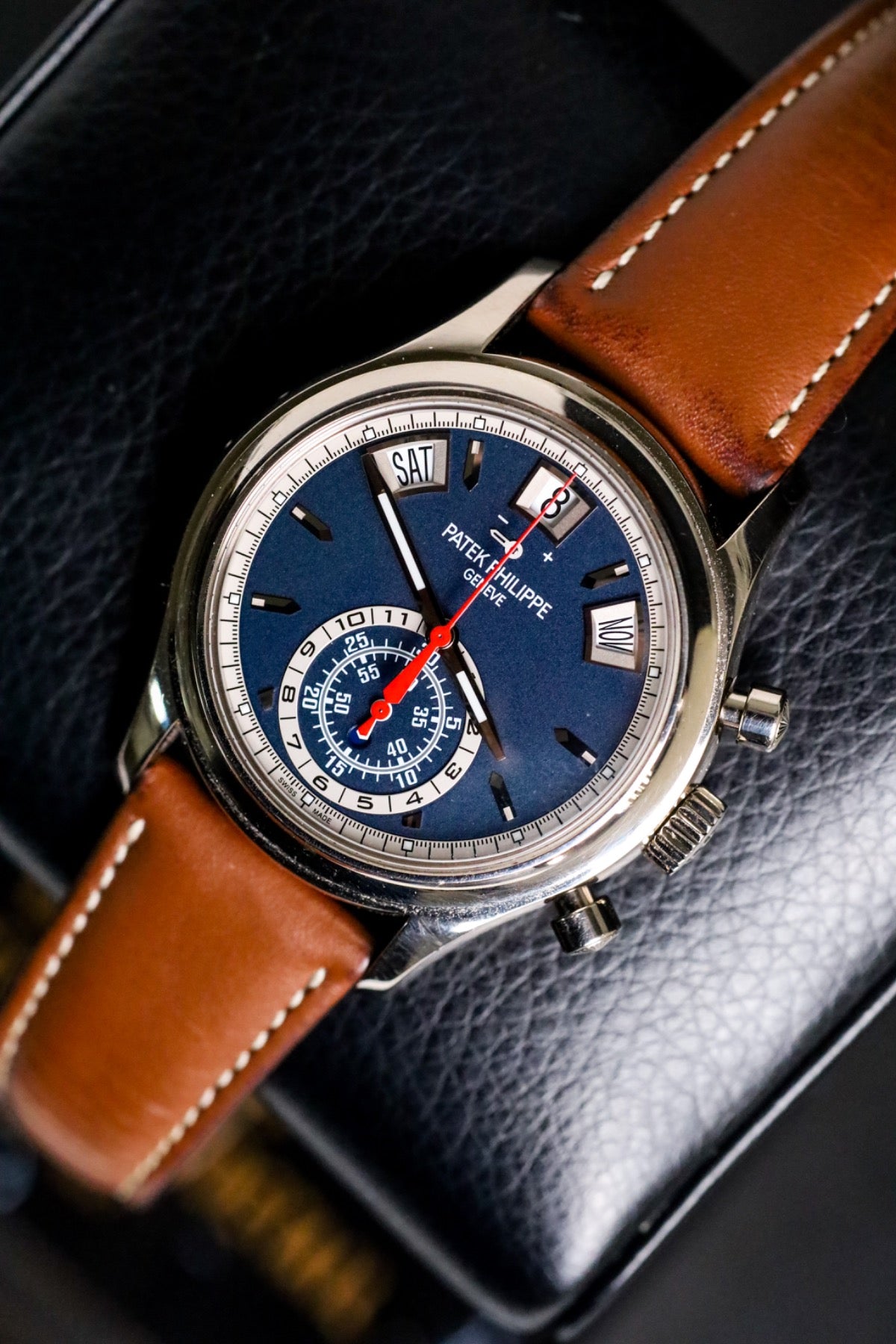 Patek Philippe Annual Calendar Chronograph 5960/01G White Gold - NW Timepieces