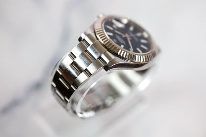 2013 Rolex Datejust II 116334 Blue
