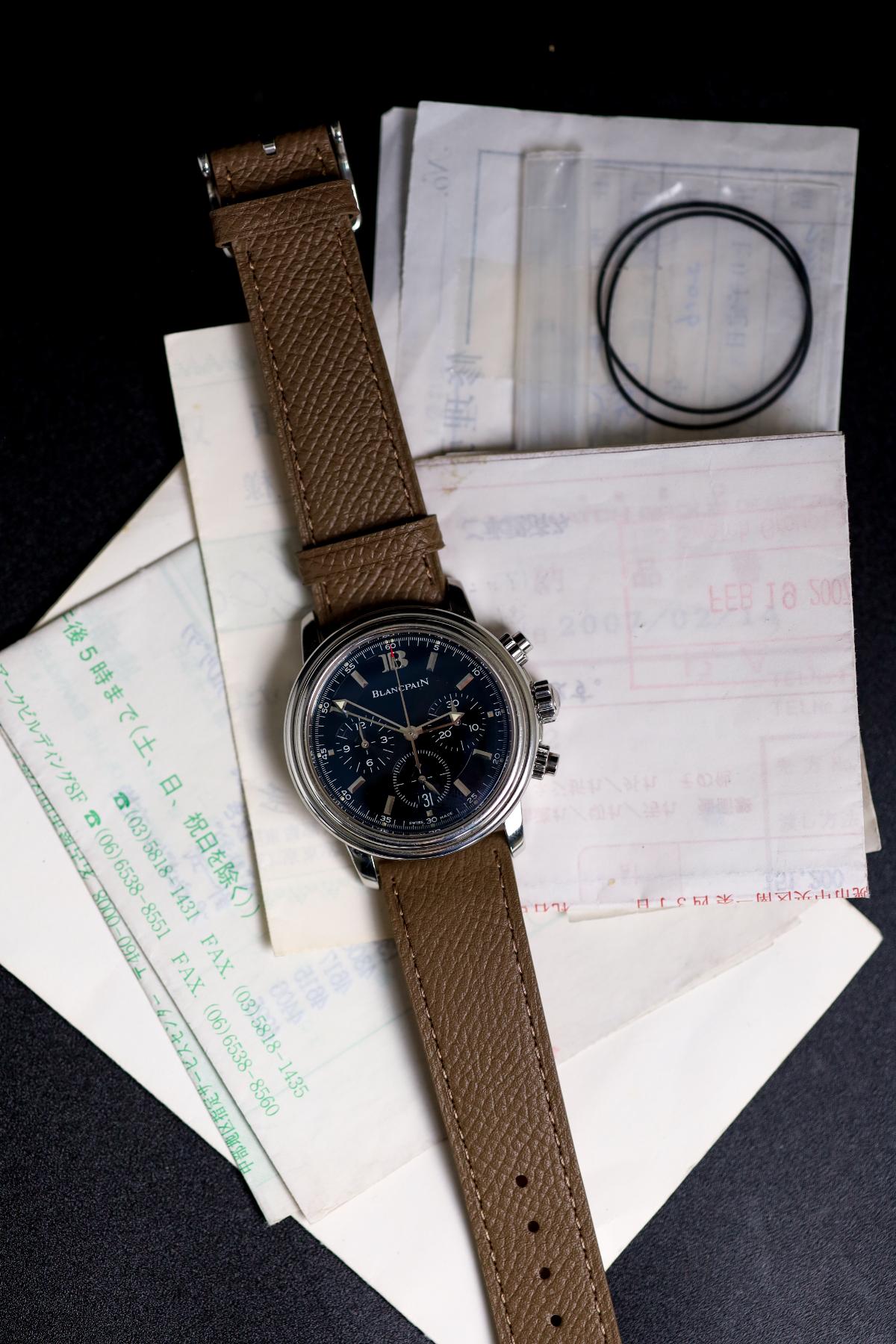 90's Blancpain Léman Chronograph 2185