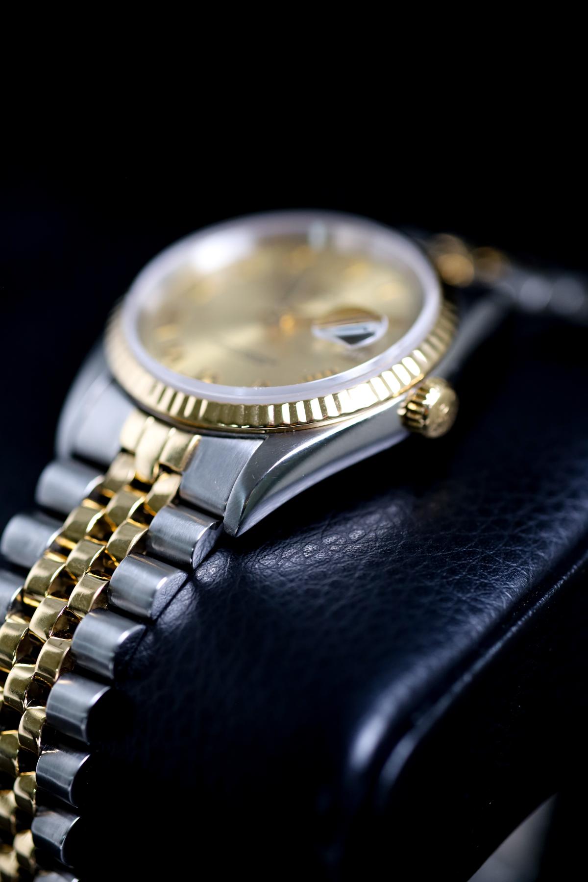 1997 Rolex Datejust 36 16233 Champ Roman