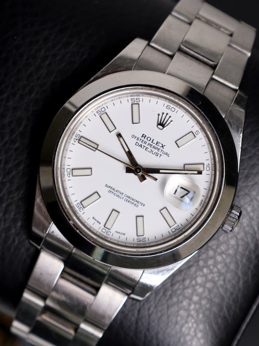 Rolex Datejust II 116300 White Stick