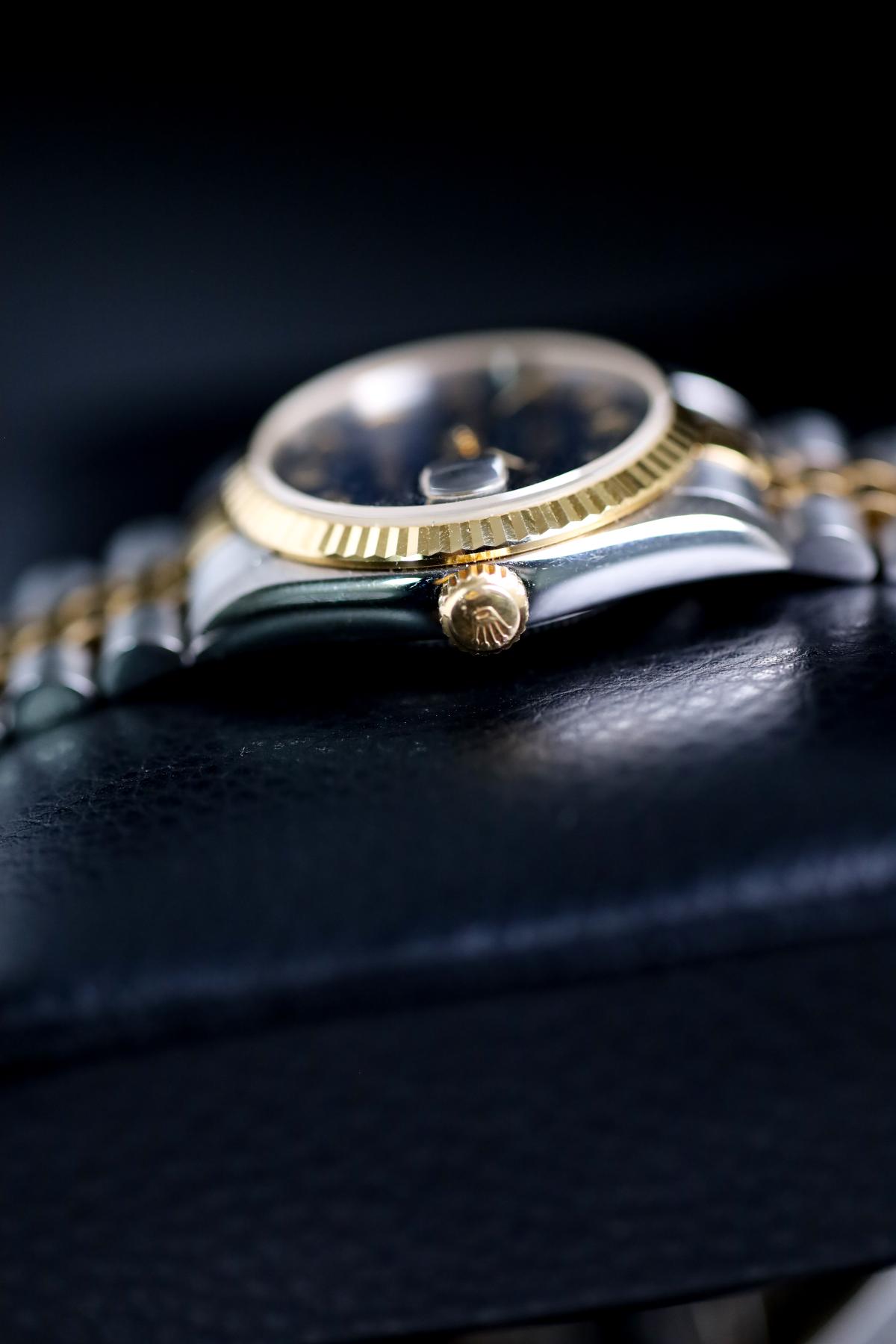 1995 Rolex Datejust 31 68273 Blue Anniversary