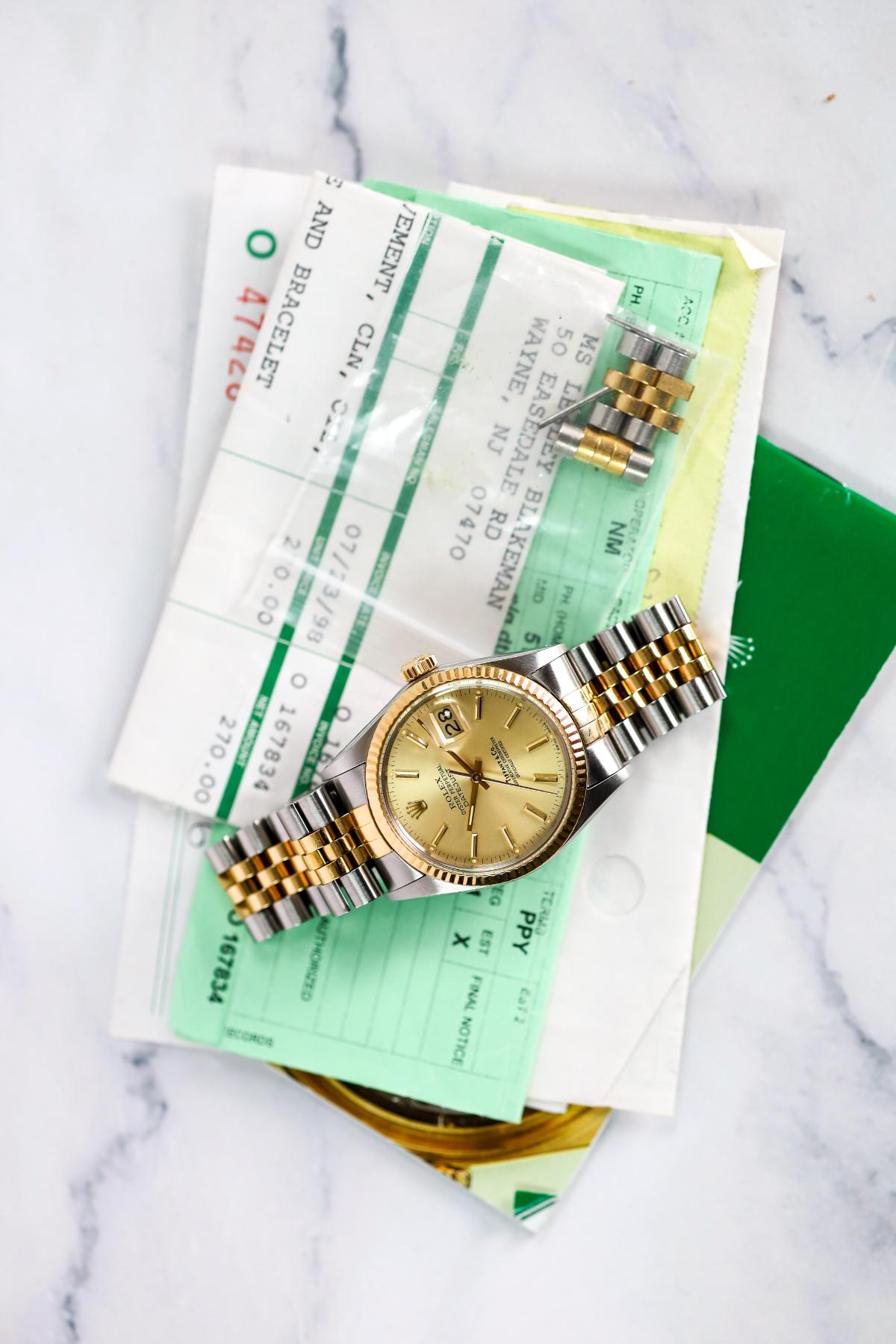 1986 Rolex Datejust 36 16013 "Tiffany"