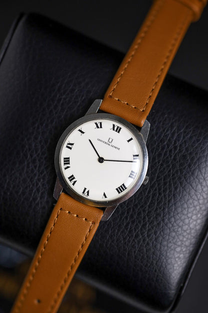 Universal Geneve 1960's Universal Geneve Eggshell White Dial