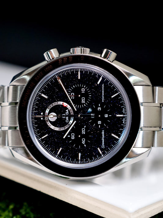 Omega Speedmaster Moonphase Aventurine