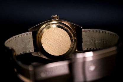 Rolex Sky-Dweller Rose Gold Chocolate Dial Full Set Arabic Dial Discontinued