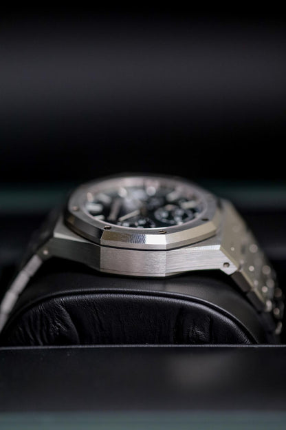 Audemars Piguet Royal Oak Chronograph 26240ST Stainless Steel Green Dial - view 5