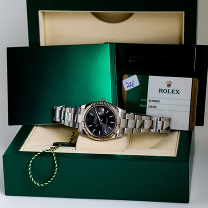 Rolex Datejust 41 126334 Stainless Steel Rhodium Dial - view 2