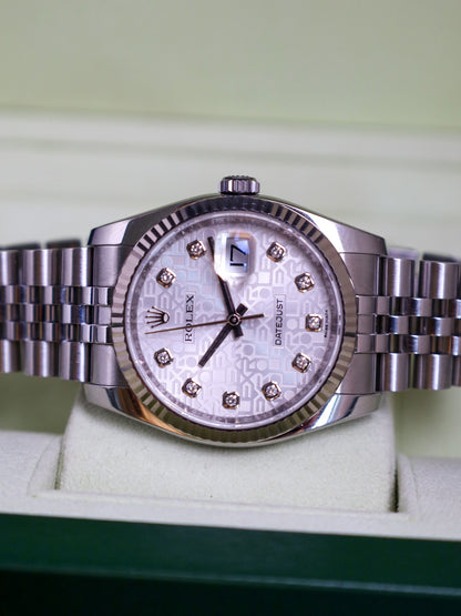 Rolex Datejust 36 116234Silver
